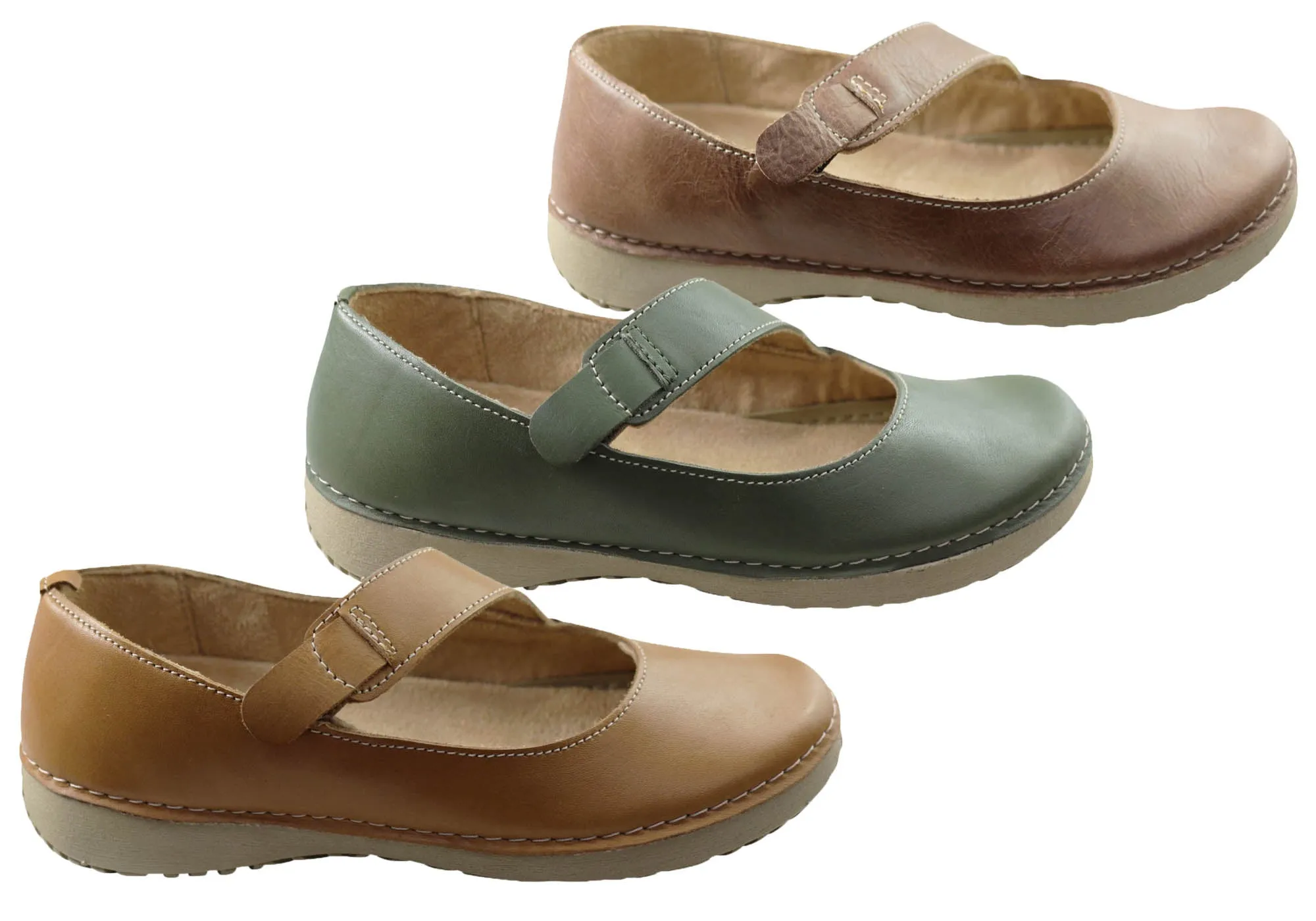 Andacco Oatley Womens Comfortable Leather Shoes Made In Brazil Andacco Shoes