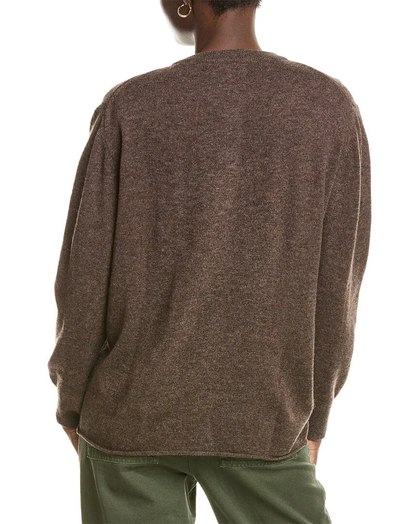Brodie Cashmere Wool & Cashmere-Blend Oversized Cardigan