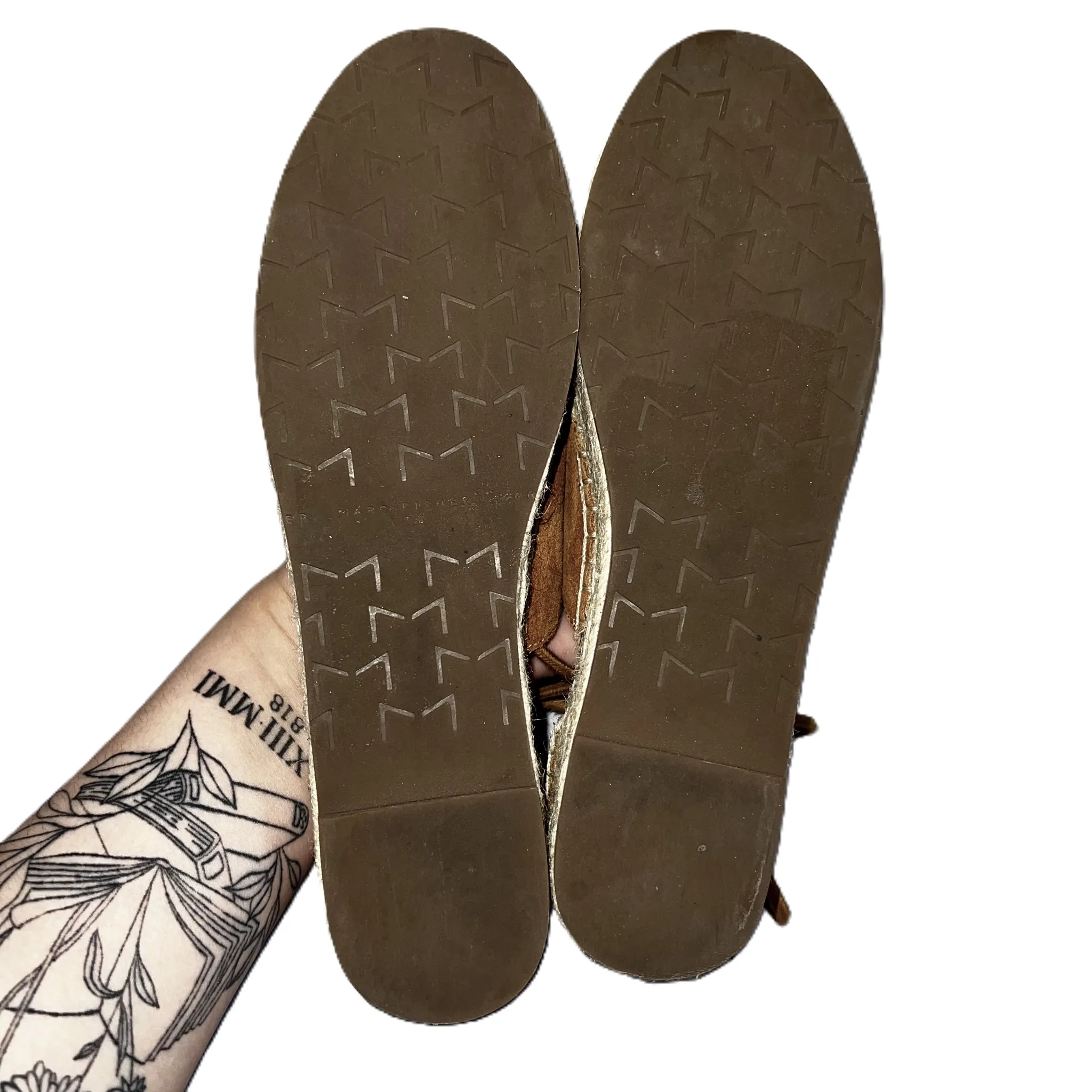 Brown Shoes Heels Platform By Marc Fisher, Size: 9.5 marc-fisher