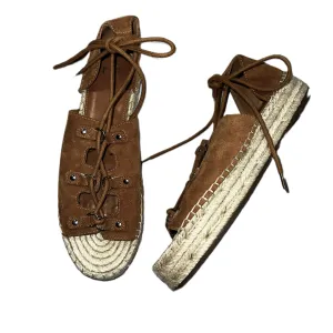 Brown Shoes Heels Platform By Marc Fisher, Size: 9.5 marc-fisher