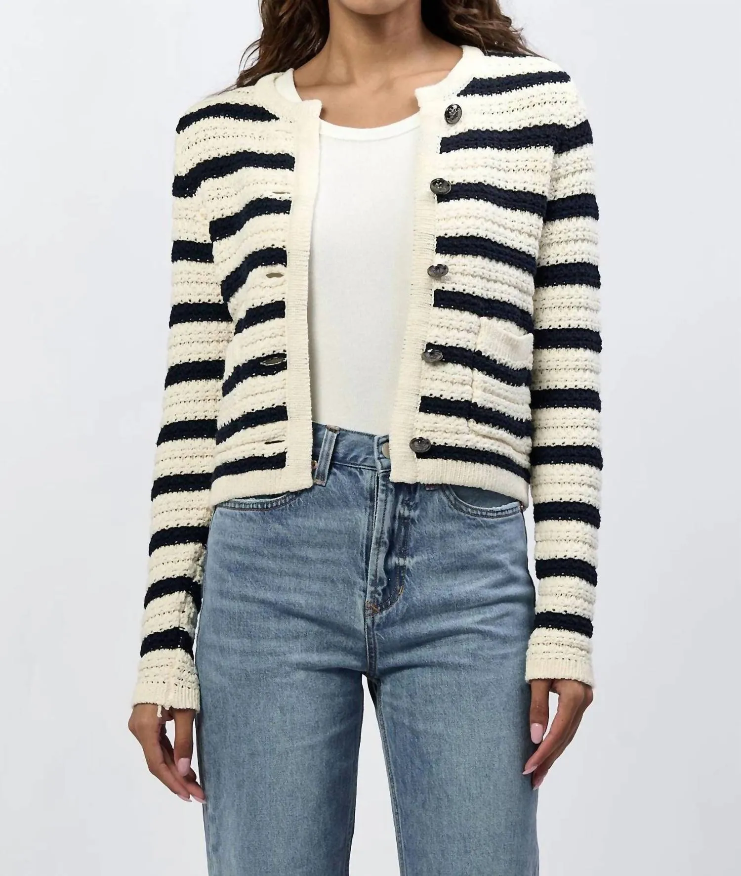 Cambria Cardigan In White