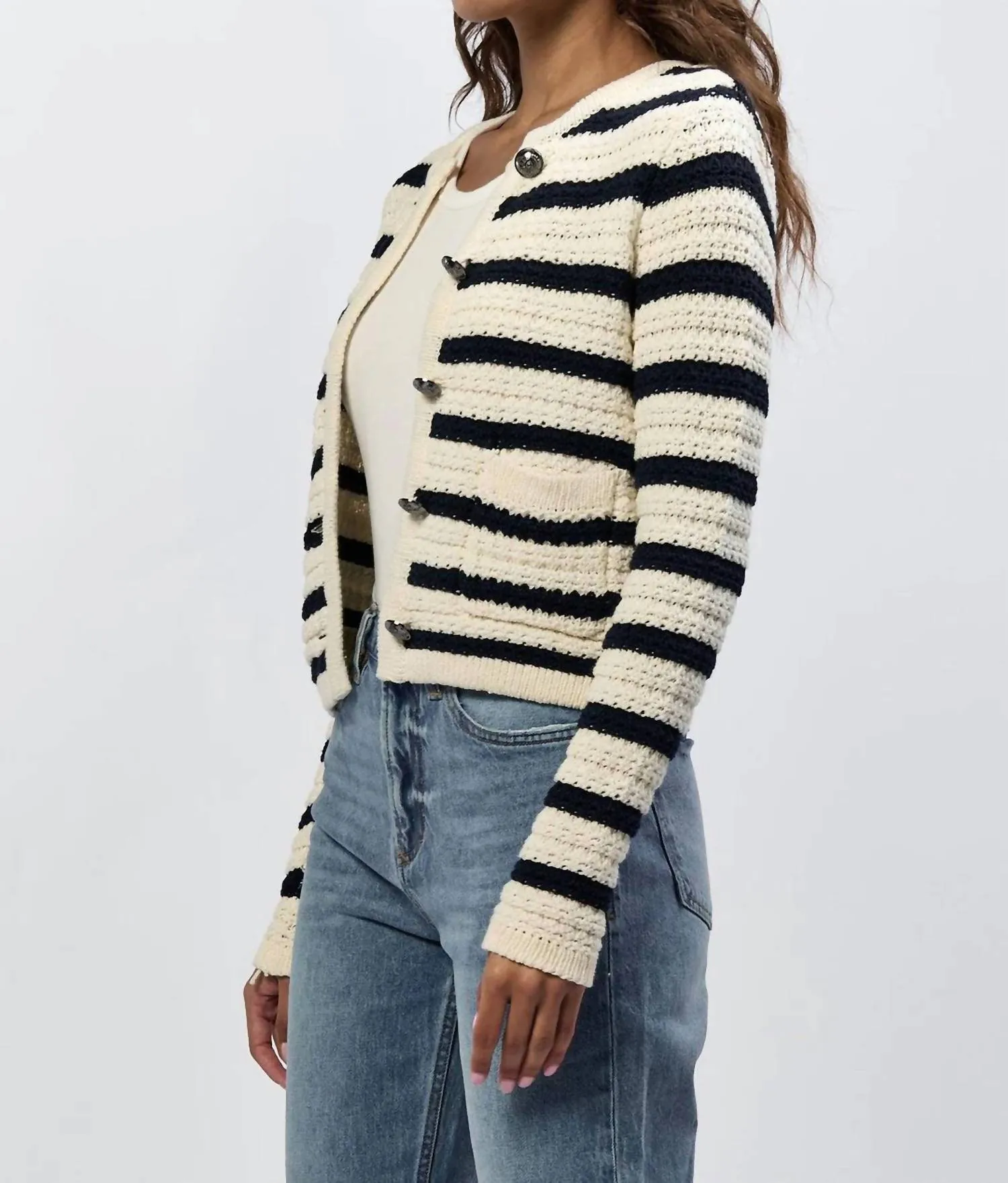 Cambria Cardigan In White