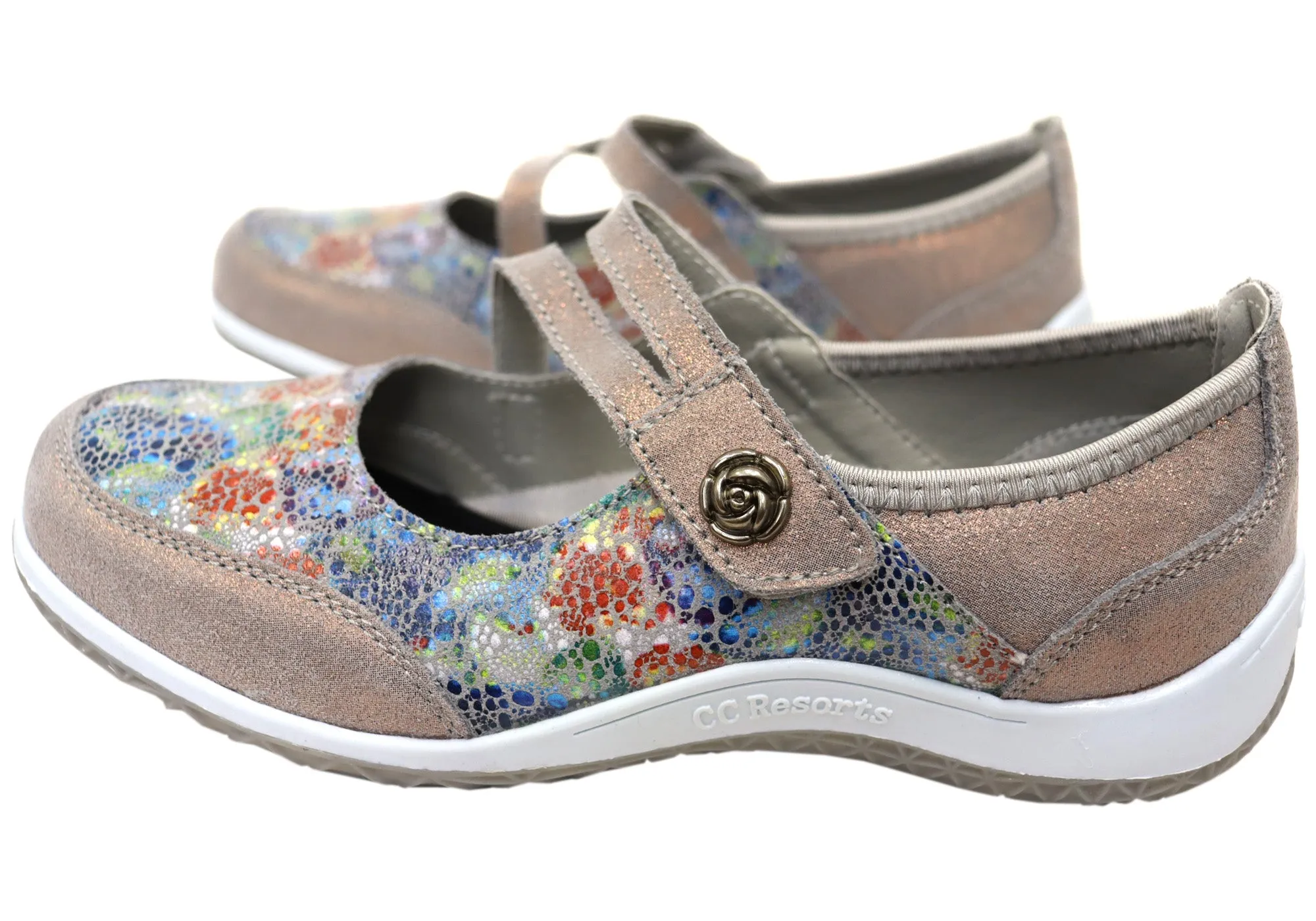 CC Resorts Jasmyn Womens Comfortable Mary Jane Shoes CC Resorts Shoes