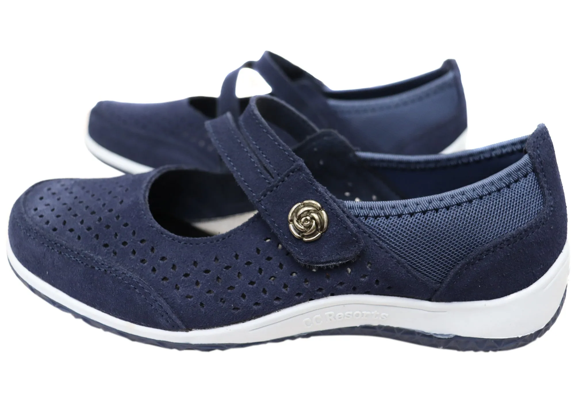CC Resorts Jasmyn Womens Comfortable Mary Jane Shoes CC Resorts Shoes