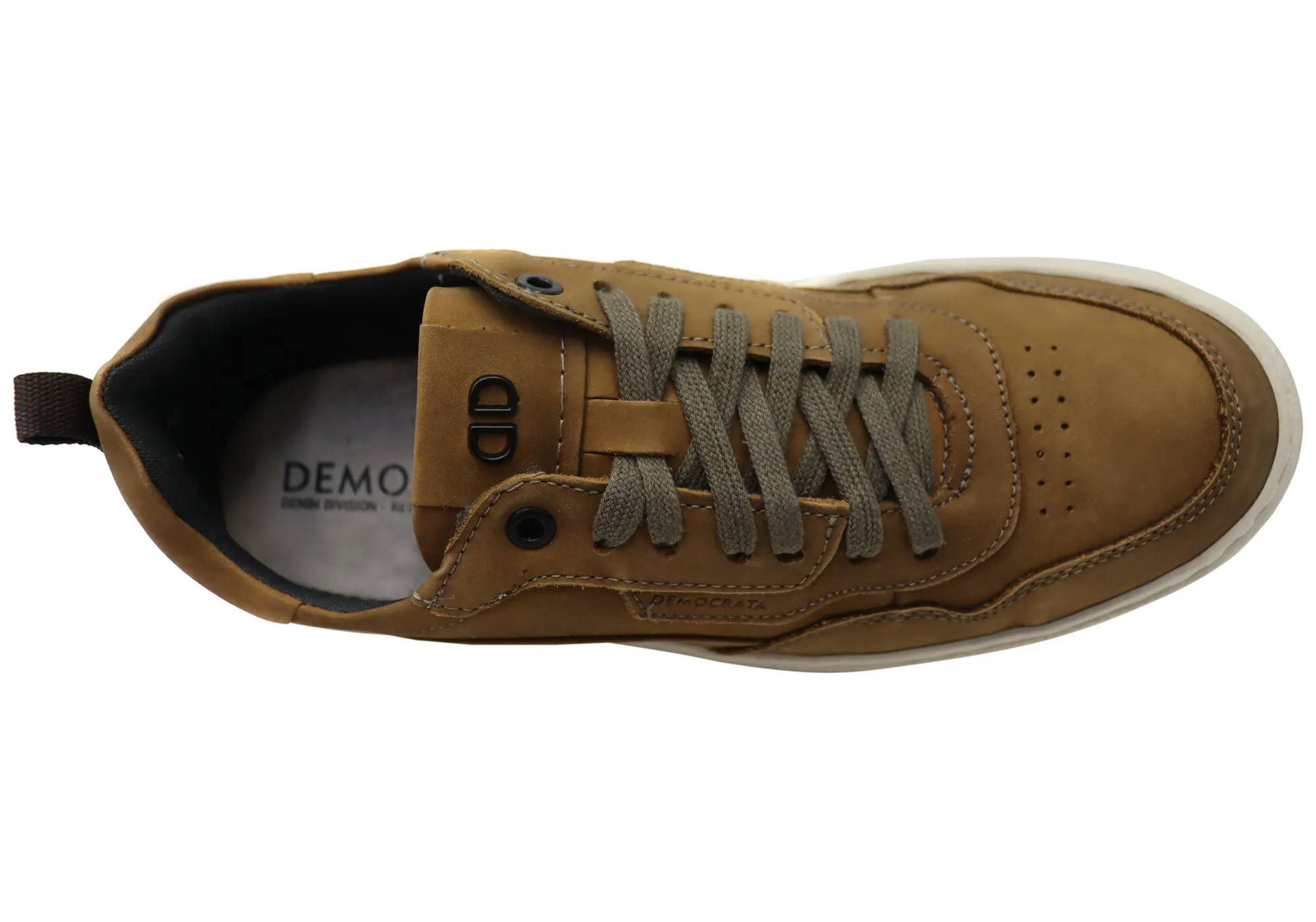 Democrata Bail Mens Comfortable Leather Casual Shoes Made In Brazil Democrata Shoes