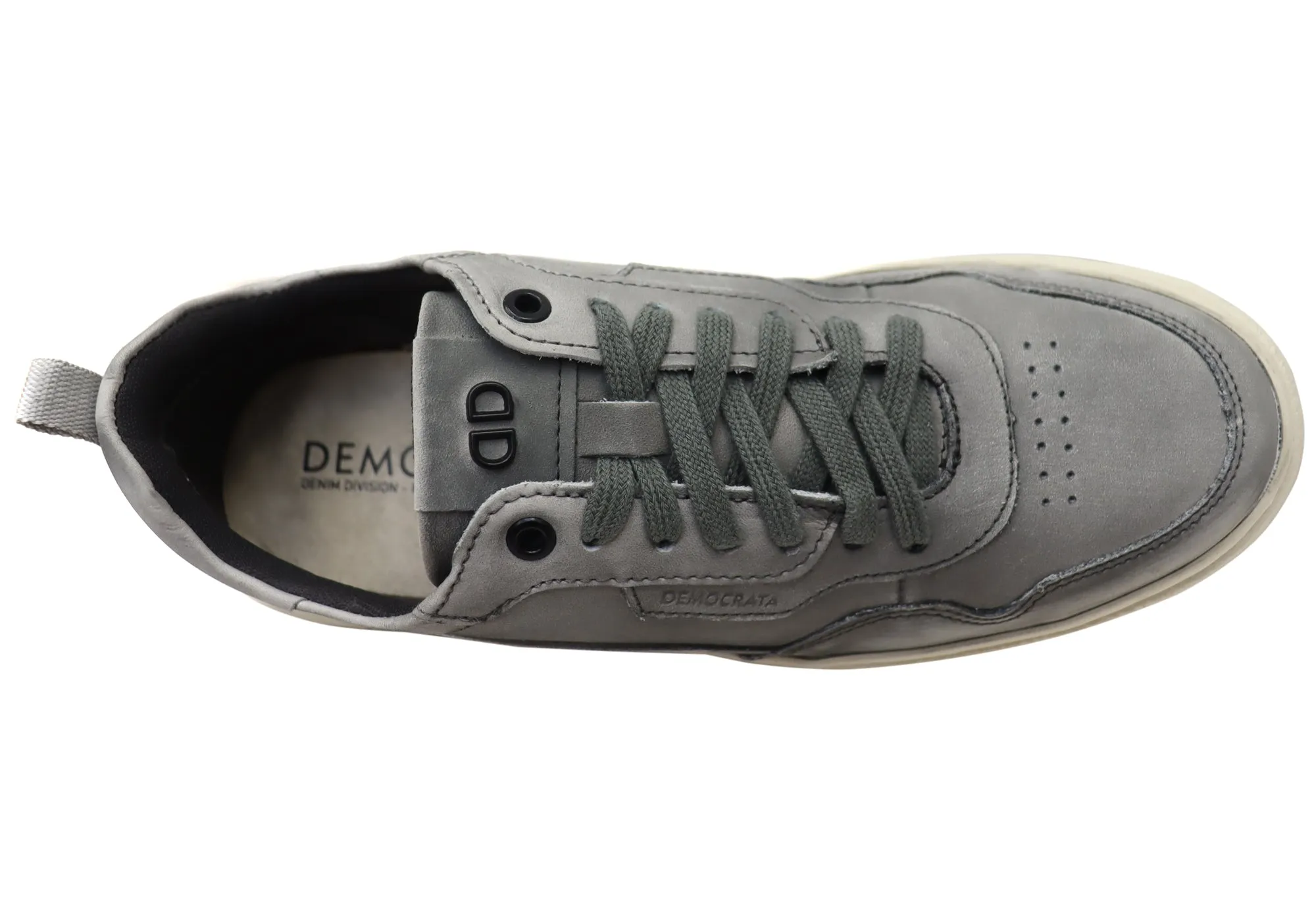 Democrata Bail Mens Comfortable Leather Casual Shoes Made In Brazil Democrata Shoes