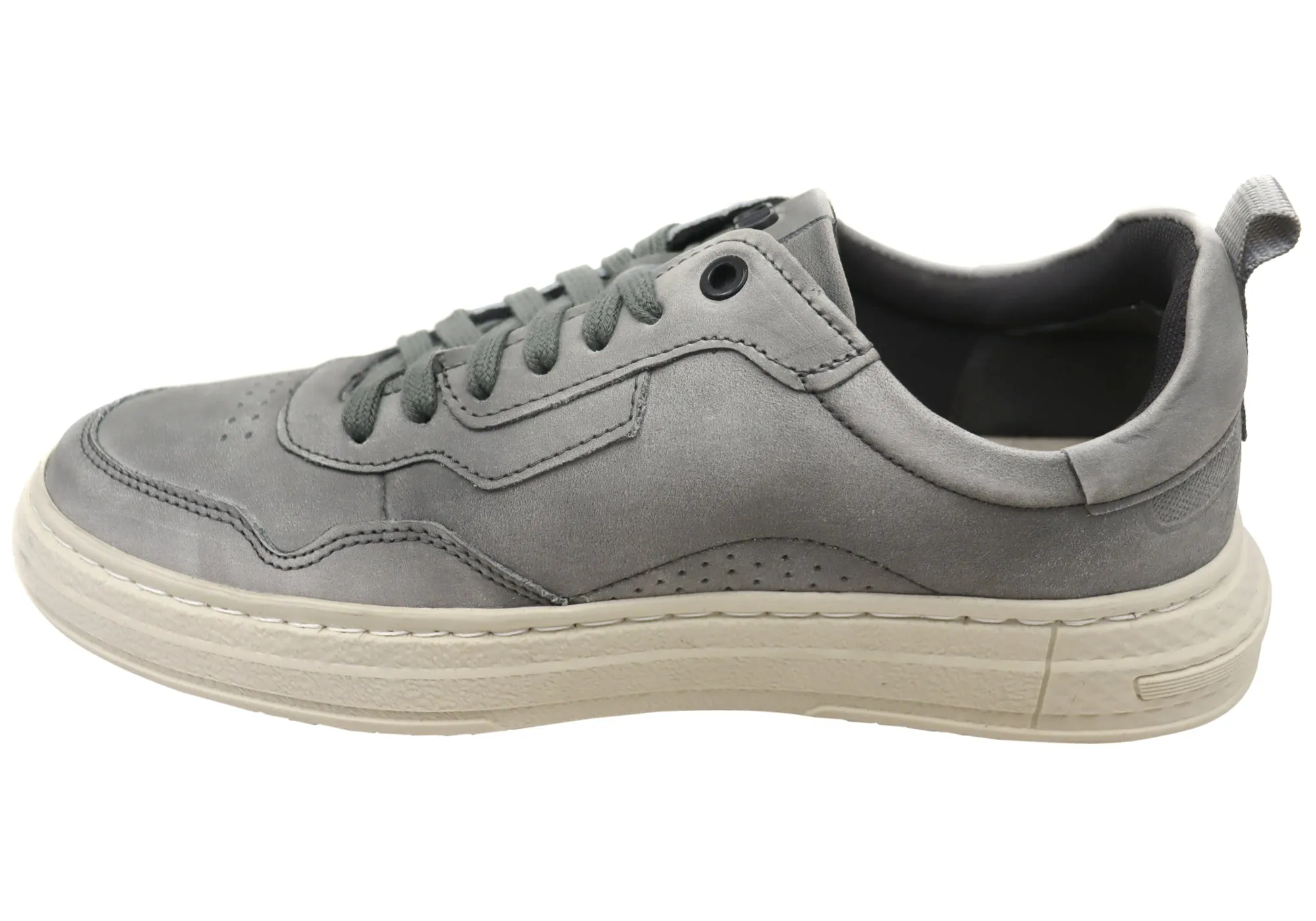 Democrata Bail Mens Comfortable Leather Casual Shoes Made In Brazil Democrata Shoes