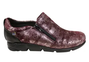 Flex & Go Hiedi Womens Comfortable Leather Shoes Made In Portugal Flex & Go Shoes