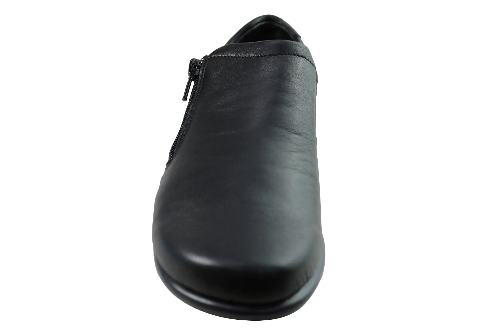 Flex & Go Hiedi Womens Comfortable Leather Shoes Made In Portugal Flex & Go Shoes