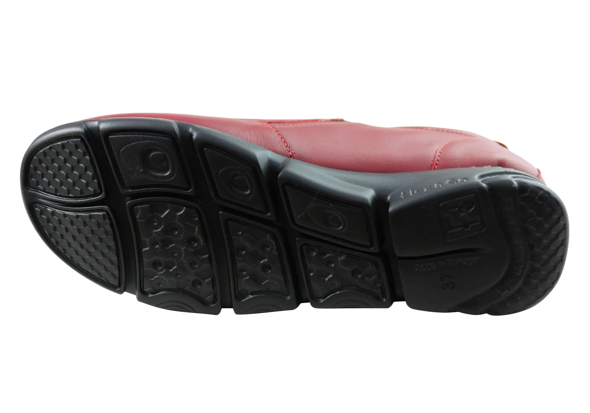 Flex & Go Hiedi Womens Comfortable Leather Shoes Made In Portugal Flex & Go Shoes