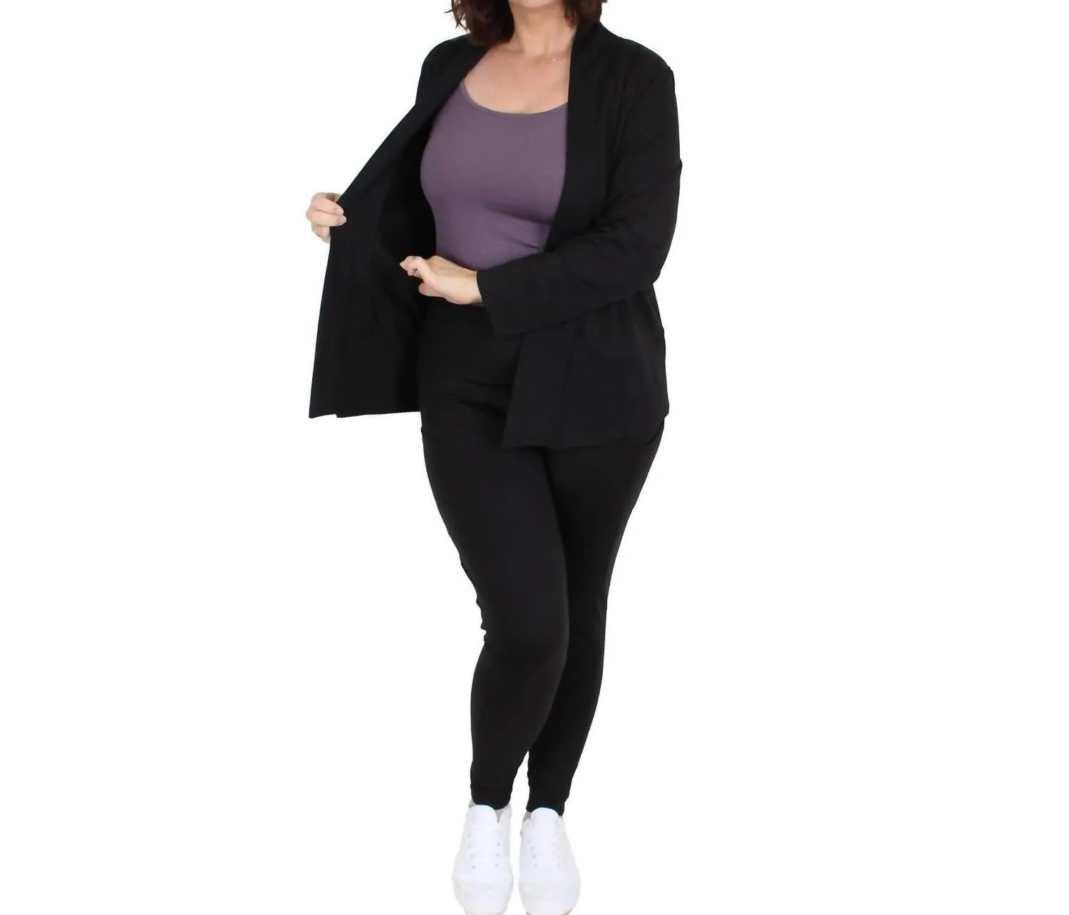 Flow Cardigan In Black