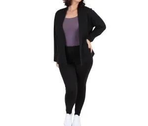 Flow Cardigan In Black