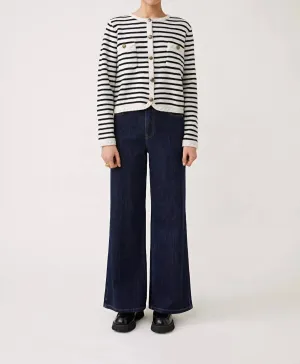 Gabriel Nauti Cardigan In Blanc Casse