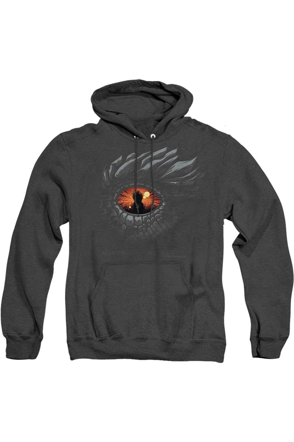 House Of The Dragon Eye Of The Dragon Adult Heather Hoodie / Hooded Sweatshirt