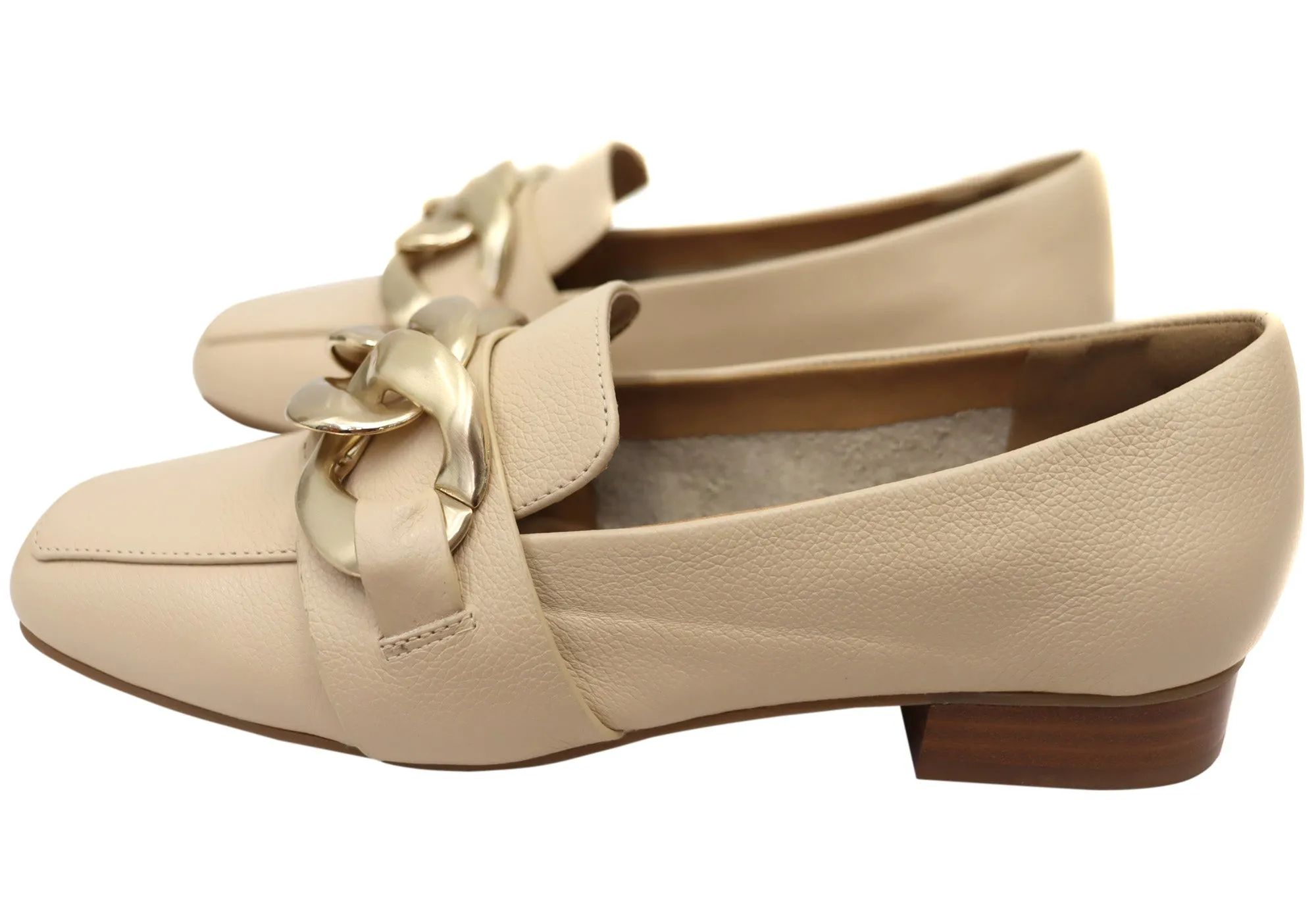 Hush Puppies Sevilla Womens Comfortable Leather Shoes Hush Puppies Shoes