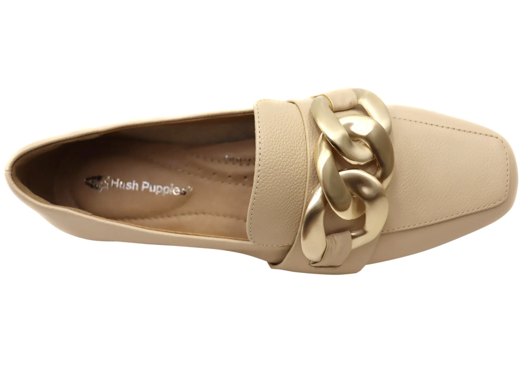 Hush Puppies Sevilla Womens Comfortable Leather Shoes Hush Puppies Shoes