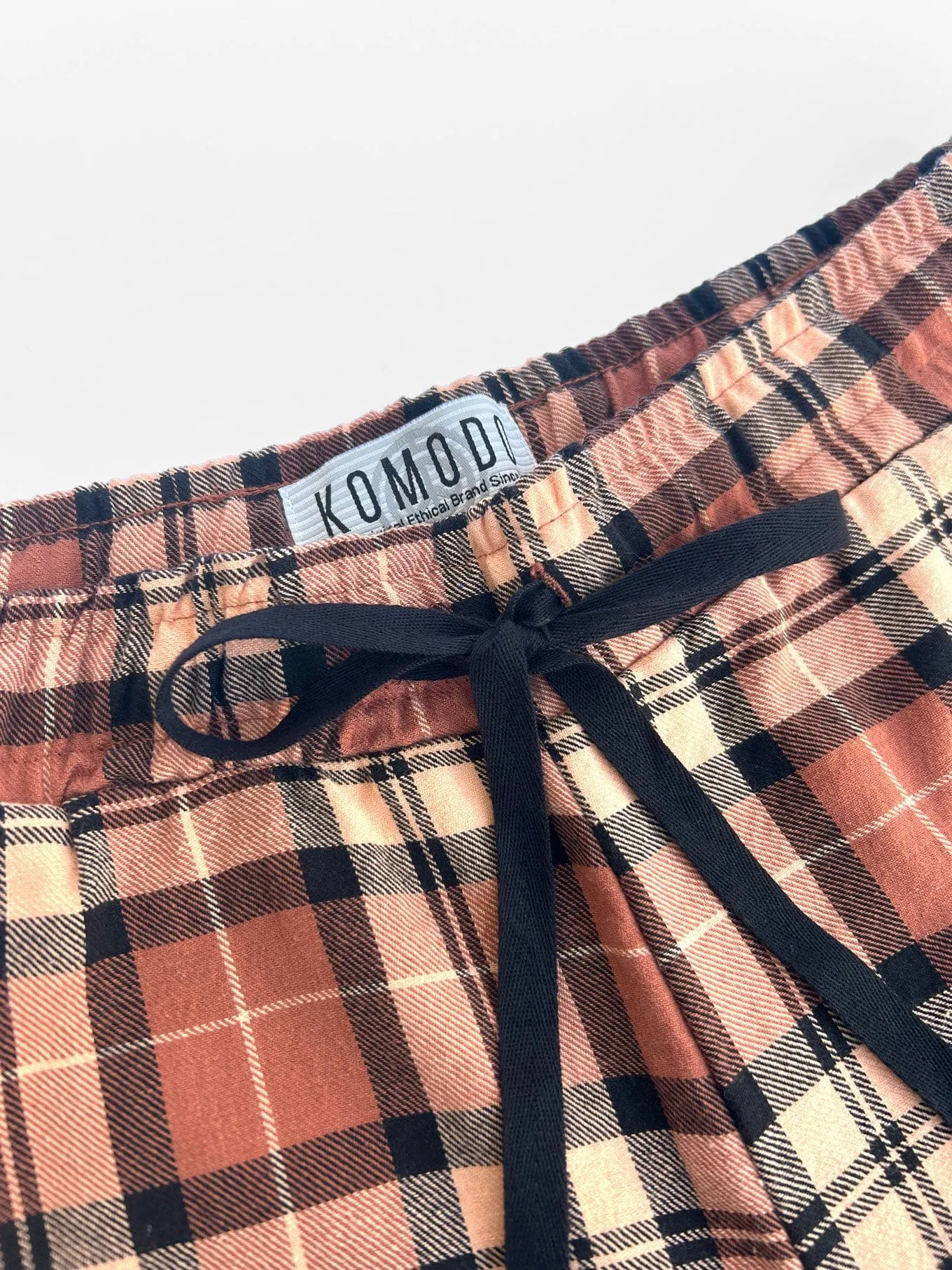 Jim Jam Women's GOTS Organic Cotton Pyjama Bottoms | Clay