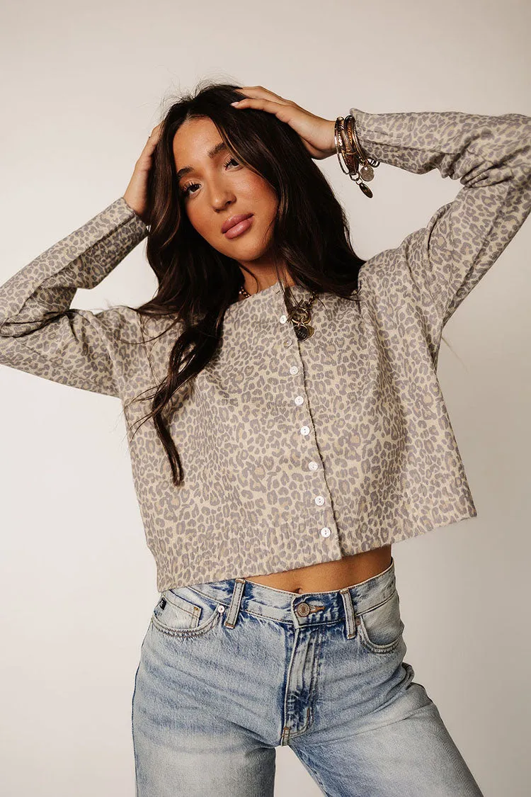 Keeley Leopard Cardigan