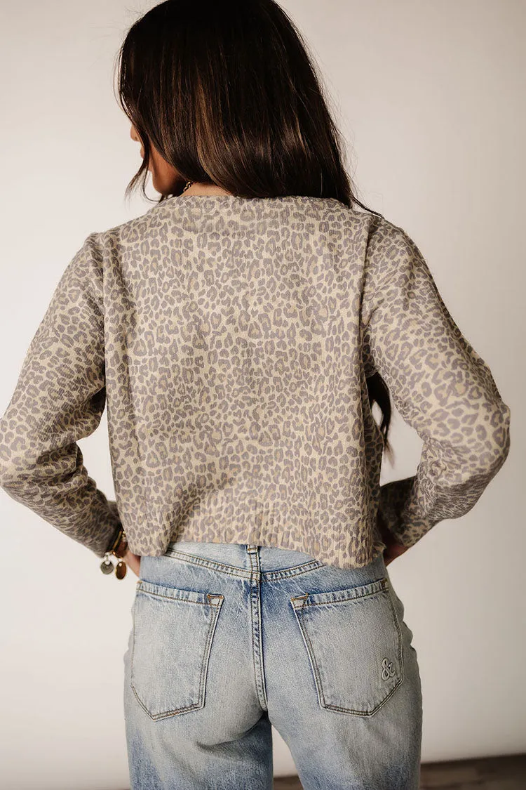 Keeley Leopard Cardigan