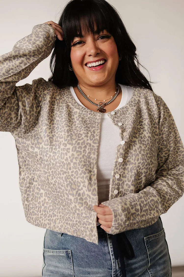 Keeley Leopard Cardigan