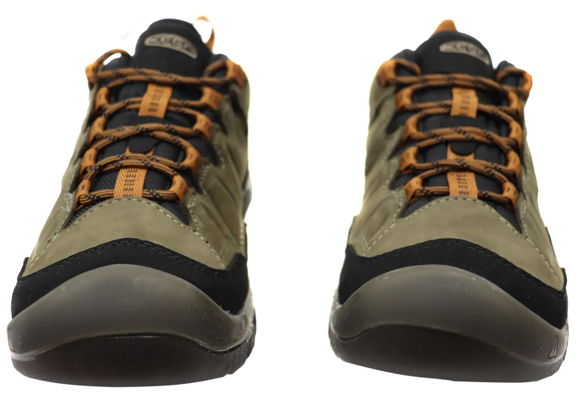 Keen Mens Comfortable Targhee IV Waterproof Wide Fit Hiking Shoes Keen Shoes