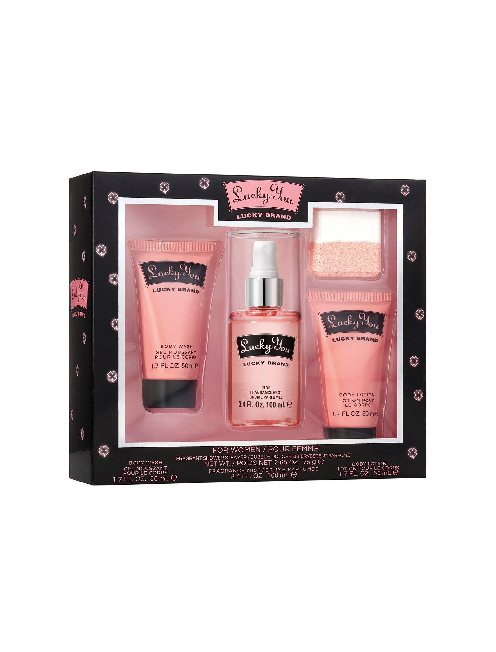 Lucky Brand Lucky You Women Bath Set Multi Lucky Brand