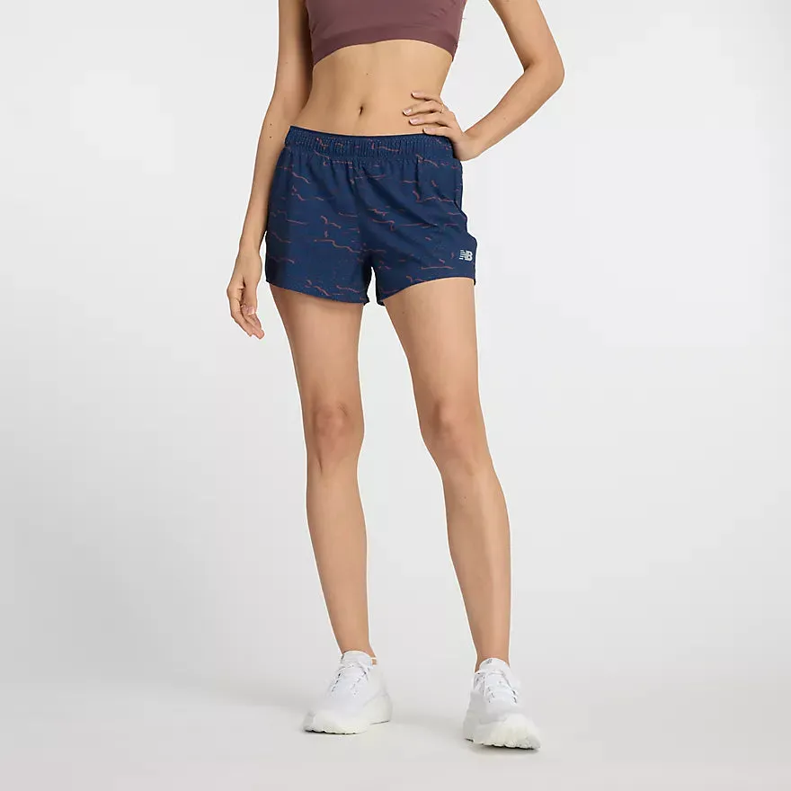 New Balance RC Printed Short 3 WOMEN (WS41201) New Balance