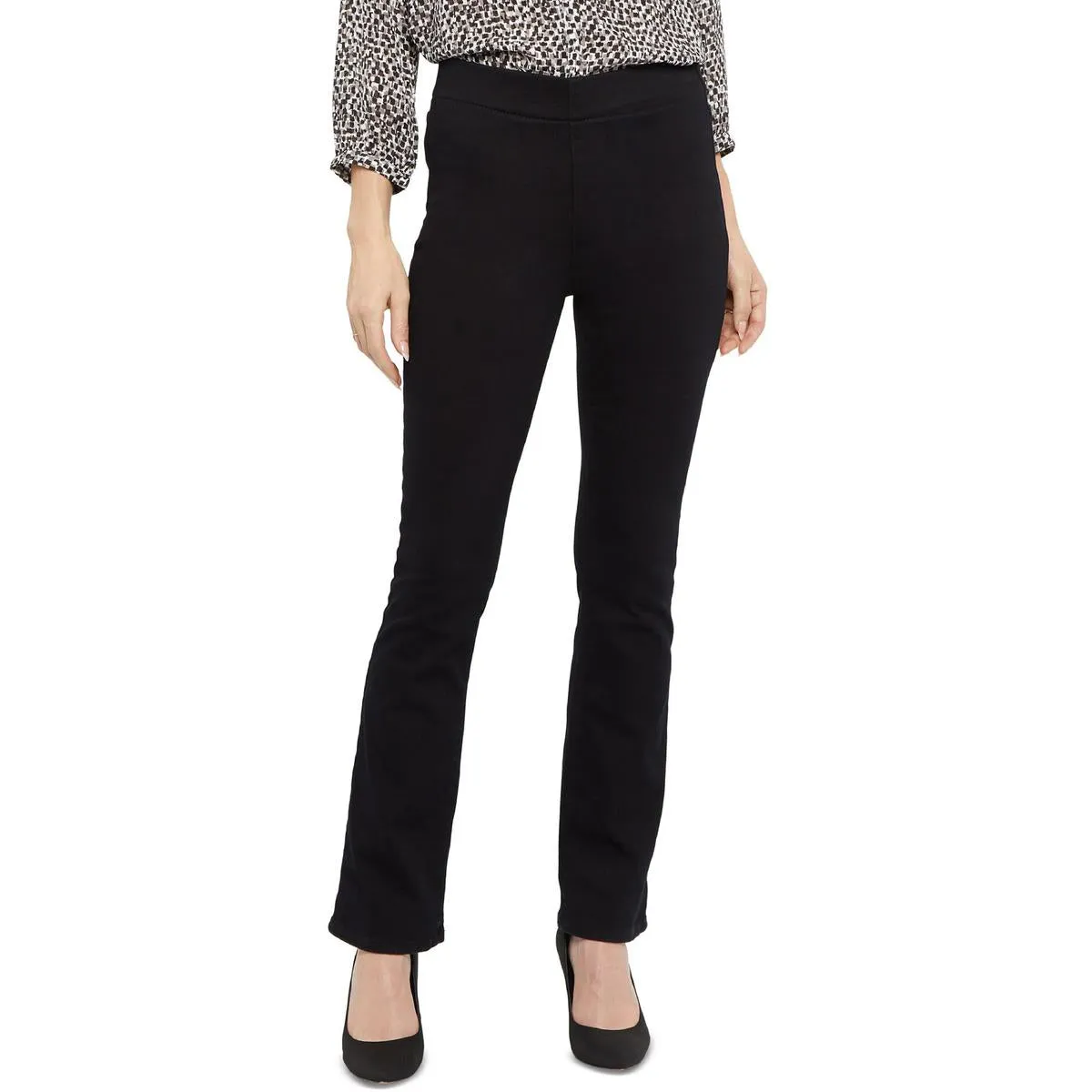 NYDJ Womens Slim Pull On Bootcut Jeans