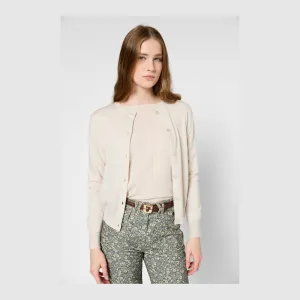 Pullover/vest Juna Dbu32b206 Natural