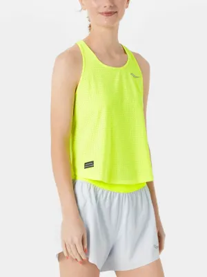 Saucony Kinvara Keyhole Tank - Citron - WOMEN Saucony