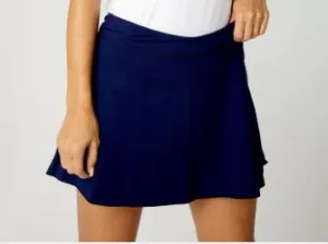 Sofibella UV Staples 15" Skirt- Navy Clothing Sofibella Women