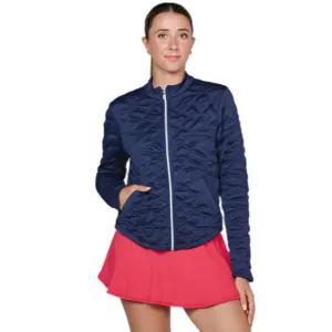 Sofibella Women's UV Staples 24” Quilt Jacket - Navy Clothing Sofibella Women