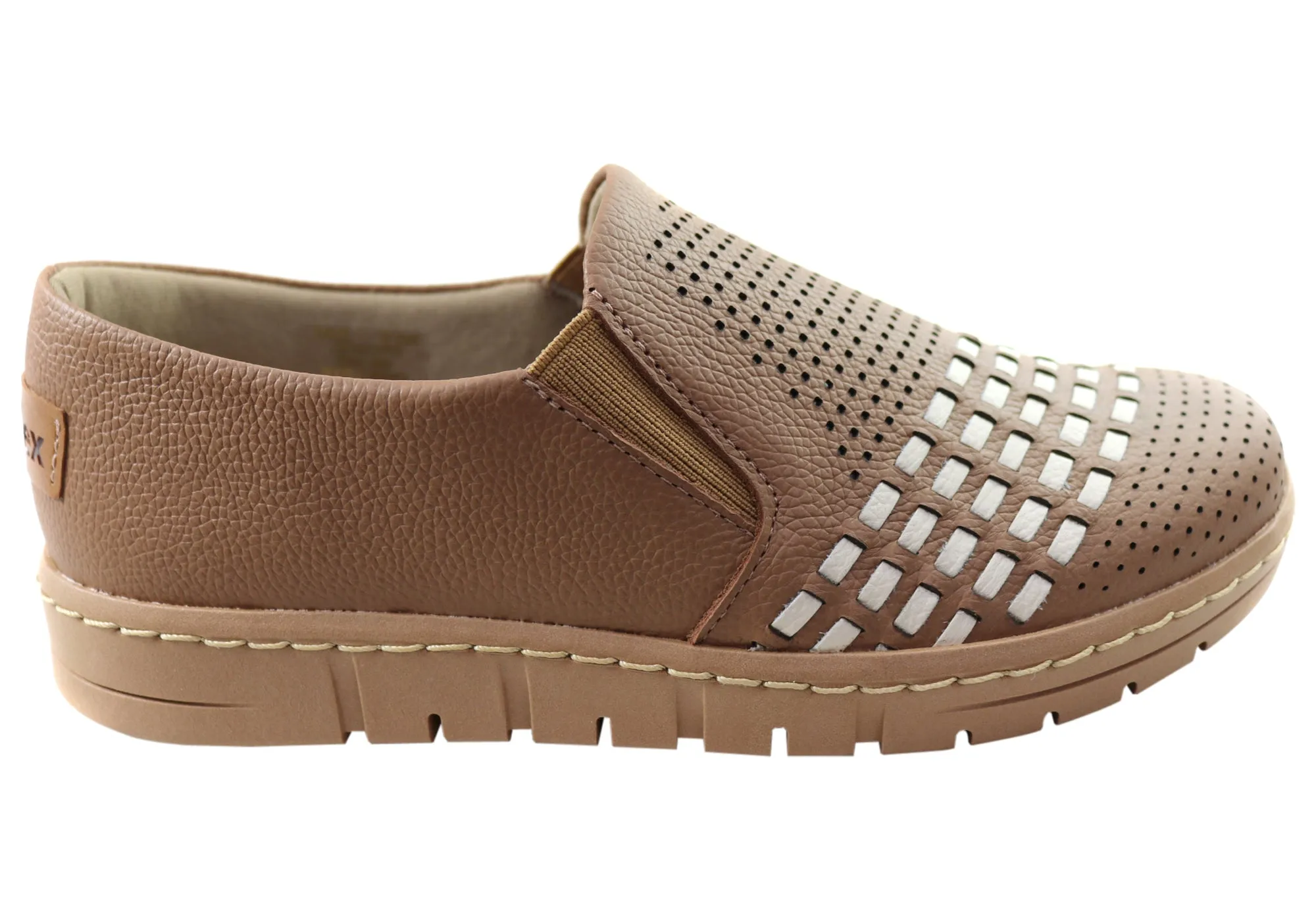Usaflex Dolce Womens Comfortable Leather Slip On Shoes Made In Brazil Usaflex Shoes