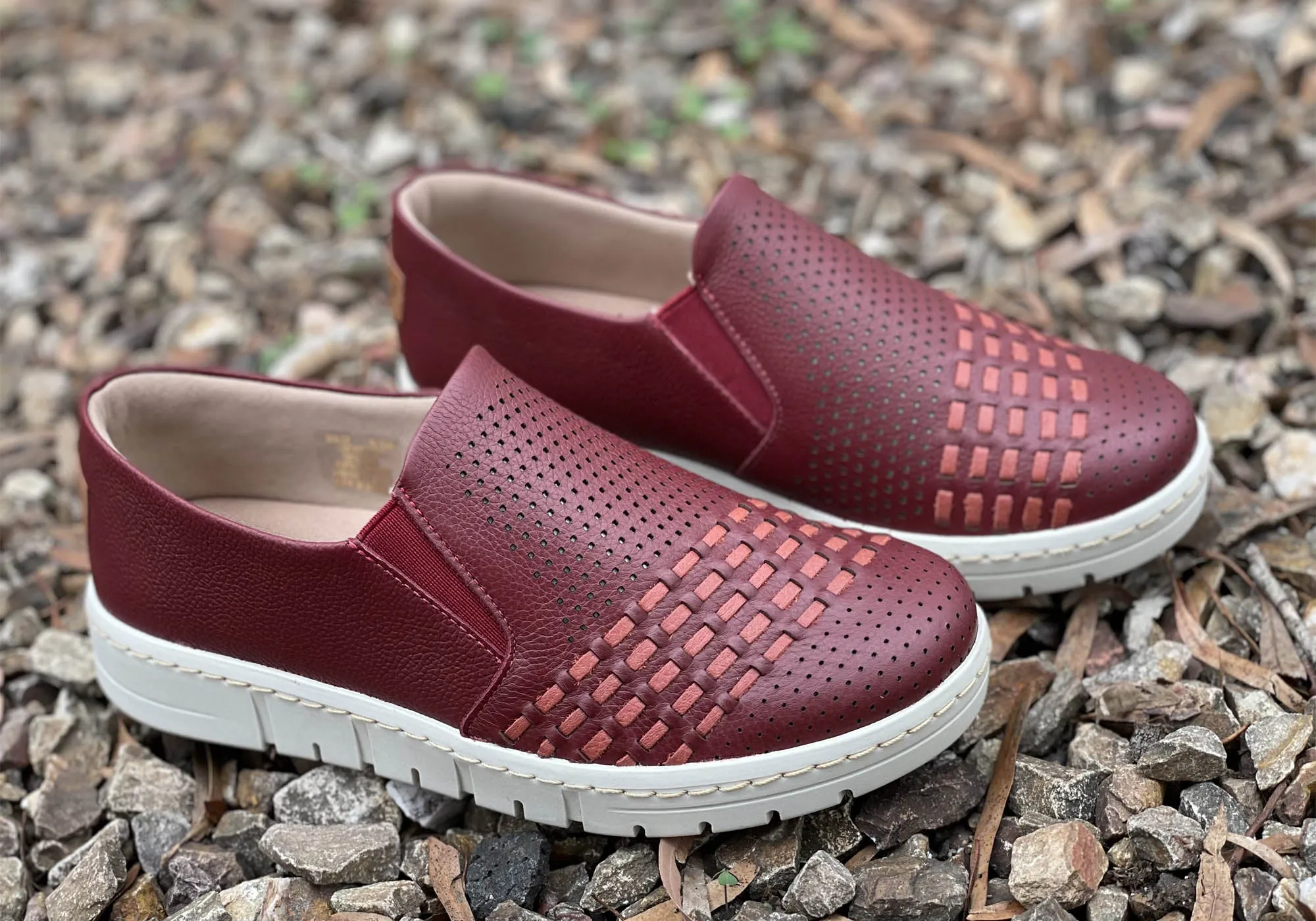 Usaflex Dolce Womens Comfortable Leather Slip On Shoes Made In Brazil Usaflex Shoes