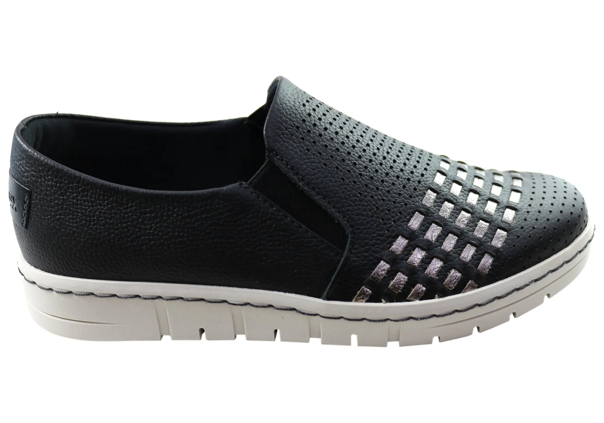 Usaflex Dolce Womens Comfortable Leather Slip On Shoes Made In Brazil Usaflex Shoes