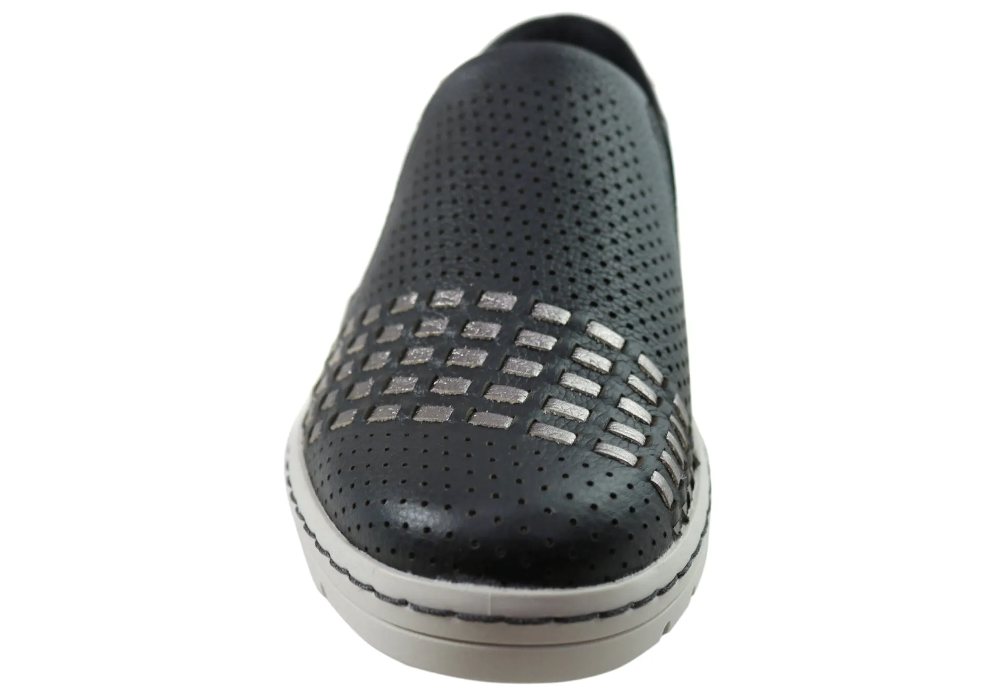 Usaflex Dolce Womens Comfortable Leather Slip On Shoes Made In Brazil Usaflex Shoes