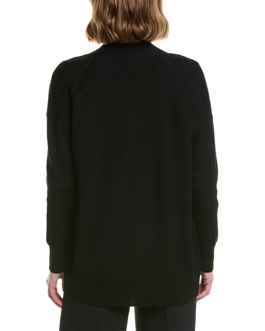 Vince Drop Shoulder Wool Cardigan