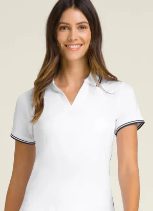 Wilson Women's Club Polo - White Clothing Wilson Women