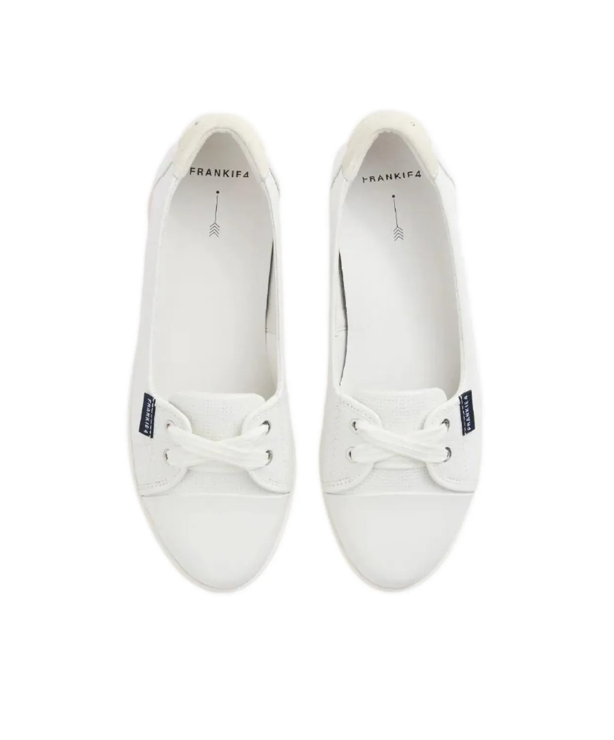 Womens Frankie4 Shoes Frankie4 Hannah III White Punched