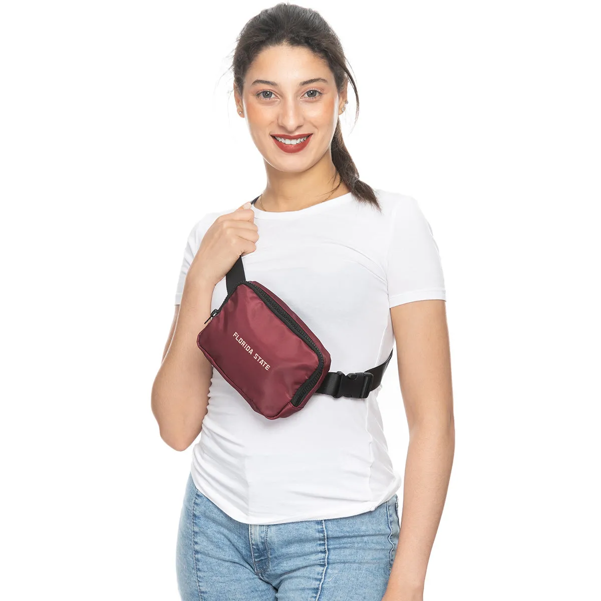 ZooZatz Florida State Belt Bag - Garnet ZooZatz Clothing Women