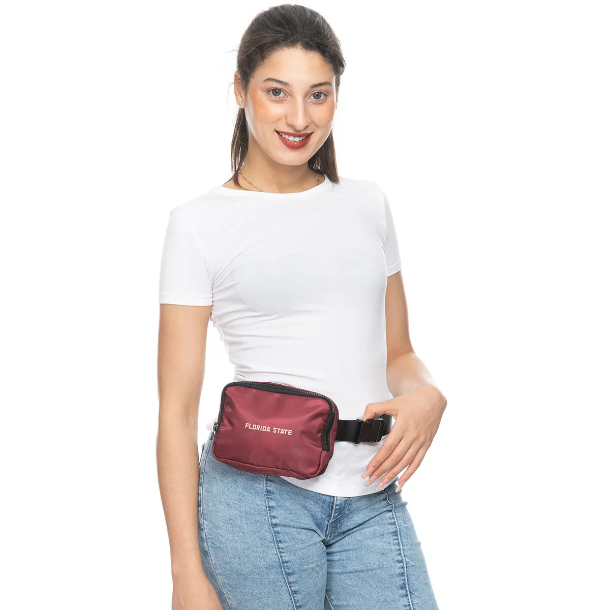 ZooZatz Florida State Belt Bag - Garnet ZooZatz Clothing Women