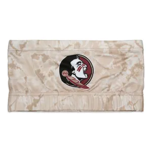 ZooZatz Women's Seminole Logo Vapor Print Bandeau - Gold ZooZatz Clothing Women
